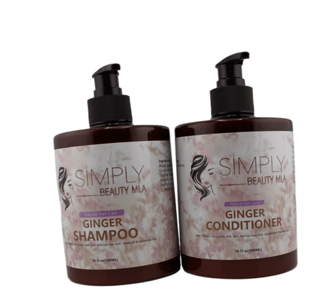 Simply Everyday Products Ginger Shampoo and Conditioner - Simply Everyday Products