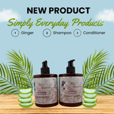 Simply Everyday Products Simply Beauty Ginger Shampoo and Conditioner. - Simply Everyday Products