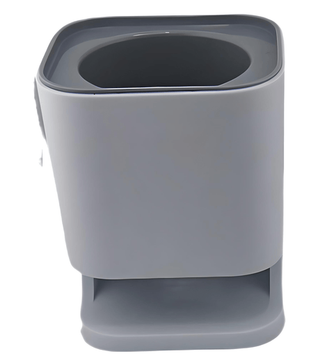 Toilet Brush with Holder – Compact Toilet Bowl Cleaner with Ventilated Stand – Deep Cleaning Bristles – Sleek, Space - Saving Bathroom Accessory - Simply Everyday Products